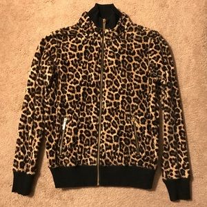 Michael Kors Leopard Print Jacket